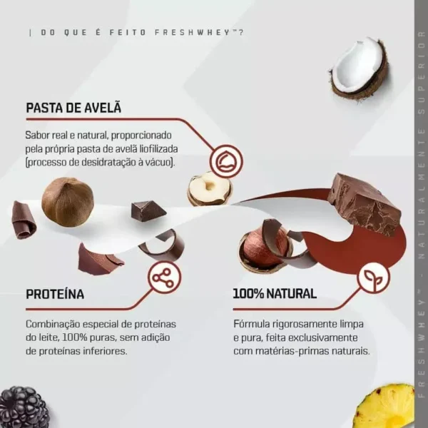 Informação nutricional fresh whey