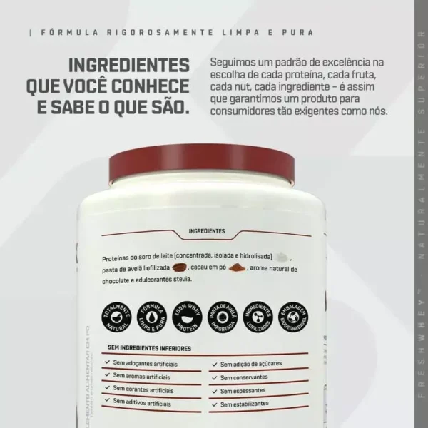 Ingredientes fresh whey