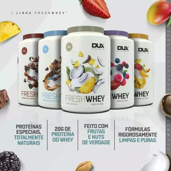 Sabores de fresh whey