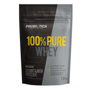 Pote do refil whey pure da probiotica