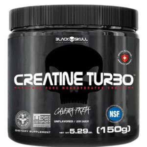 pote de creatine turbo black skull